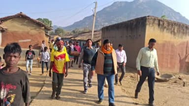 पालोजोरी: रांगाटांड़ में चेक डैम का शिलान्यास, विधायक चुन्ना सिंह ने किसानों को दी सौगात