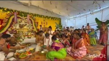 హుజూరాబాద్: కరీంనగర్ లో కన్నులపండువగా మార్కెట్ రోడ్డు శ్రీవేంకటేశ్వర స్వామి కళ్యాణం