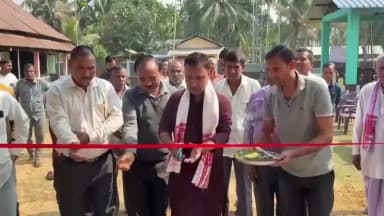 দুধনৈ: ৰাভা হাছং স্বায়ত্ত শাসিত পৰিষদৰ অন্তৰ্গত মাজ-জাখিলী পৰিষদীয় সমষ্টিত আজি তিনিটা আঁচনিৰ শুভাৰম্ভ কৰা হয়