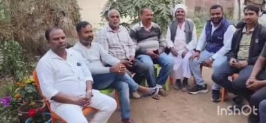 पिपरा: सियारभुका गांव में बाबू भाई का जनसंपर्क अभियान, जनता से लिया आशीर्वाद