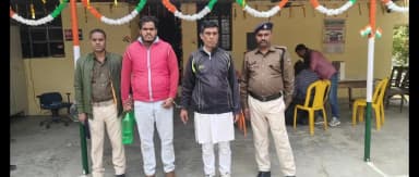 कोचस: कुशवाहा बाजार समिति कोचस में हुए मारपीट और गोलीबारी के मामले में पुलिस ने दो आरोपियों को गिरफ्तार कर भेजा जेल