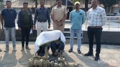 वरोरा: वरोरा तालुक्यातील एकार्जुना गावात मोटार पंप व केबल चोरी प्रकरणी दोन आरोपीला अटक