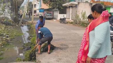 देवरी: देवरी नगर में अध्यक्ष नेहा अलकेश जैन द्वारा लगातार सफाई का निरीक्षण किया जा रहा है
