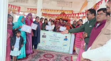 बहोरीबंद: राजा सलैया में ग्रामोदय से अभ्युदय अभियान के तहत ग्राम उत्सव, रामायण पाठ व मतदाता जागरूकता कार्यक्रम हुआ संपन्न