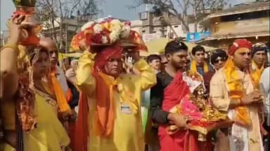 पोलायकलां: पोलायकला में सात दिवसीय भागवत कथा का कलश यात्रा के साथ शुभारंभ