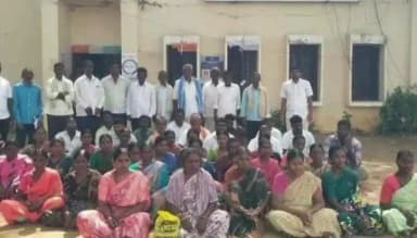 నాగిరెడ్డిపేట: 70 ఏళ్లుగా భూమిని సాగు చేస్తున్నాం, పట్టాలు ఇచ్చి న్యాయం చేయండి అంటున్న తాండూర్ గ్రామస్తులు