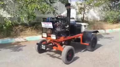 ಮೊಳಕಾಲ್ಮುರು: ರೈತ ಸ್ನೇಹಿ ಹೈಬ್ರಿಡ್ ಟ್ರ್ಯಾಕ್ಟರ್ ತಯಾರಿಕೆ ಮಾಡಿ ಕೃಷಿ ತಾಂತ್ರಿಕತೆಯಲ್ಲಿ ಹೊಸ ಆವಿಷ್ಕಾರ ಮಾಡಿದ ನಗರದ ಎಂಜಿನಿಯರಿಂಗ್ ವಿದ್ಯಾರ್ಥಿಗಳು