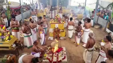 ஸ்ரீபெரும்புதூர்: மணிமங்கலம் அருள்மிகு ஸ்ரீ இராஜகோபால சுவாமி திருக்கோயில் கும்பாபிஷேகம் நடைபெற்றது