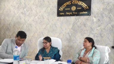 विष्णुगढ़: डीडीसी ने विष्णुगढ़ में योजनाओं की प्रगति जांची, समय पर काम पूरा करने का दिया अल्टीमेटम