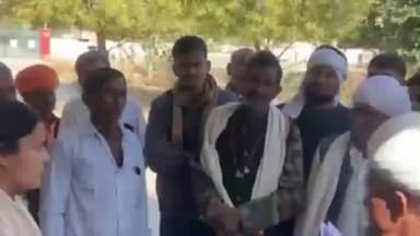 खींवसर: खींवसर में किसानों की मांगों को लेकर किसान सभा ने किया प्रदर्शन