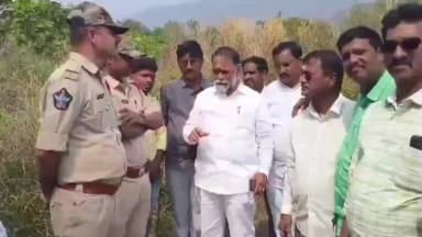 కళ్యాణలవ ఉత్సవ ఏర్పాట్లును పరిశీలించిన చోడవరం ఎమ్మెల్యే రాజు