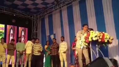 সাগরদিঘি: উইনার ওয়েলফেয়ার ট্রাস্টের বর্ষপূর্তি, সাগরদিঘী বই মেলা মঞ্চে সম্বর্ধনা অনুষ্ঠান