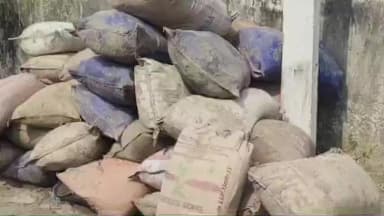 पंडारक: पंडारक थाना क्षेत्र में एनटीपीसी डैम के पास से 50 बोरा फेन बरामद किया गया