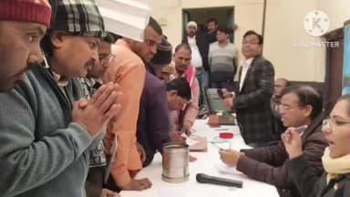 कैलारस: कैलारस नगर परिषद में एडीएम और एसडीएम ने लॉटरी से 94 सब्जी विक्रेताओं को चबूतरे आवंटित किए