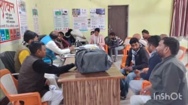 रामसनेही घाट: सनौली गांव में भाजपा नेता जवाहरलाल वर्मा और जिला पंचायत सदस्य अभिषेक वर्मा ने एसआईआर के संबंध में की बैठक