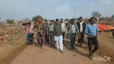 पोहरी: विधायक कैलाश कुशवाह ने पोहरी क्षेत्र का दौरा किया, आमजनों से भेंट की और सड़क निर्माण का जायजा लिया