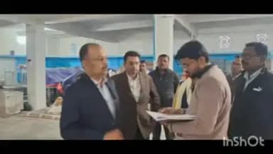 महिषी: डीएम दीपेश कुमार ने किया महिषी सीएचसी का निरीक्षण