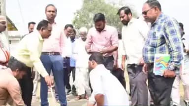 பண்ருட்டி: மருங்கூரில் வளர்ச்சித் திட்டப் பணிகளை மாவட்ட ஆட்சித் தலைவர் ஆய்வு மேற்கொண்டார்