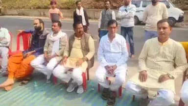 घुघरी: विधायक नारायण सिंह पट्टा ने विधि घाट पर 'श्रीराम धुन' में की शिरकत, 28 जनवरी को घुघरी में होंगे शामिल