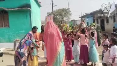 हर्रई: परतापुर में 28 जनवरी से श्री राम कथा का शुभारंभ, बड़ी संख्या में लोग पहुंचे, मंगल कलश यात्रा निकली