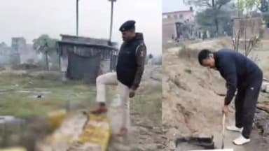 पुनपुन: ALTF व पुनपुन थाना की संयुक्त कार्रवाई, भारी मात्रा में अवैध शराब नष्ट