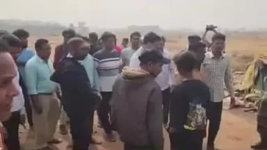 नवा रायपुर के नवागांव में अतिक्रमण हटाने पहुंची NRDA की टीम