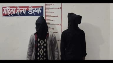 नबीनगर: नवीनगर थाना क्षेत्र में शराब के नशे में हंगामा करने के आरोप में 2 आरोपी गिरफ्तार