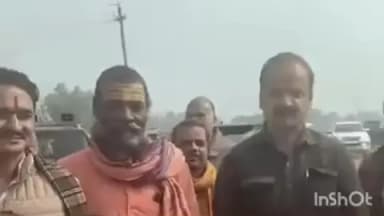 जूना अखाड़े के राष्ट्रीय सचिव और धूमेश्वर मंदिर के महंत ने डबरा नवग्रह पीठ का जायजा लिया