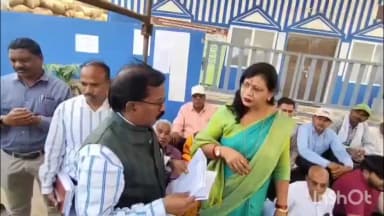 गुरूर: रकबा समर्पण को लेकर MLA संगीता सिन्हा ने सनौद पलारी में तहसीलदार के प्रति जताई नाराजगी