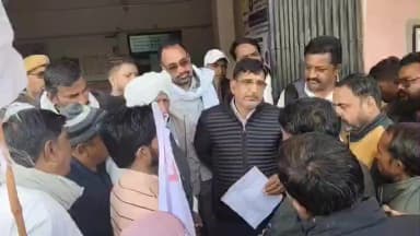 टिब्बी: जनसमस्याओं को लेकर नौजवान सभा ने टिब्बी पंचायत समिति कार्यालय के समक्ष किया प्रदर्शन, BDO को सौंपा ज्ञापन