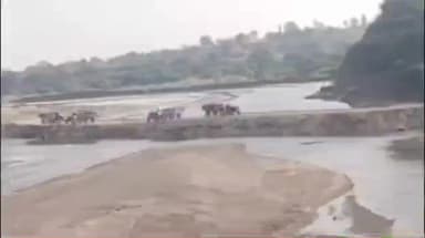 धरणगाव: गिरणा नदी पात्रात वाळू माफियांचा उच्छाद! अधिकाऱ्यांच्या 'आशीर्वादाने' गिरणेचे पात्र ओरबाडले; लाखो रुपयांचा महसूल बुडाला