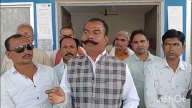 गुरूर: सनौद (पलारी) समिति पहुंचे गुरूर ब्लॉक के किसान नेता संजय प्रकाश चौधरी ने कहा- रकबा समर्पण कर अधिकारी कर रहे हैं राज