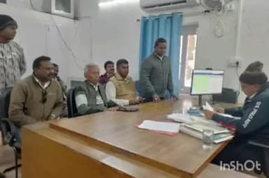 नवा बाज़ार: राजहरा सीसीएल कोलवरी के प्रबंधक से विकास ग्रामीण समिति के पदाधिकारी ने की शिष्टाचार भेंट