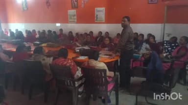 गावां: गावां में फाइलेरिया उन्मूलन कार्यक्रम और एमडीएम को लेकर प्रशिक्षण दिया गया