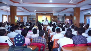 ଗୋପାଳପୁର: ଗୋଳନ୍ଥରା ସ୍ଥିତ ବନ୍ଦେ ମାତରମ୍ ଗୃହ ଠାରେ ଗୋପାଳପୁର ବେଳାଭୂମି ମହୋତ୍ସବକୁ ନେଇ ବୈଠକ ଅନୁଷ୍ଠିତ