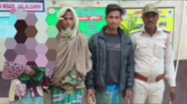 जलालगढ़: जलालगढ़ थाना कांड संख्या 152/25 के तीन अभियुक्तों को किया गिरफ्तार