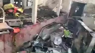 बनमनखी: जानकीनगर के मधुबन में भीषण अग्निकांड, लाखों की संपत्ति जलकर हुई राख