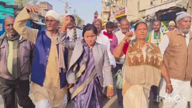 वारिसलीगंज: राजद विधायक अनिता कुमारी ने यूजीसी कानून के समर्थन में निकाली पद यात्रा, कानून को सख्ती से लागू करने की मांग की