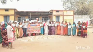 धमधा: ग्राम ढौर जी-राम जी योजना के तहत ग्रामीणों को किया गया जागरूक