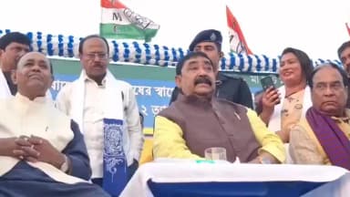 সাঁইথিয়া: SIR-এর নামে ভোটার হয়রানির প্রতিবাদে সাঁইথিয়ায় তৃণমূল কংগ্রেসের বিশাল জনসভা