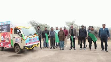 अमानगंज: बाल विवाह रोकथाम के लिए जागरूकता रथ रवाना, पन्ना जिले के हर गांव में करेगा भ्रमण