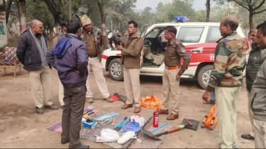 घुवारा: भगवां थाना में 112 वाहन को लेकर पुलिसकर्मियों का व्यावहारिक प्रशिक्षण