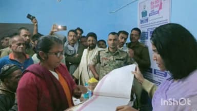 परसा: विधायक करिश्मा राय ने परसा प्रखंड के गौरी गांवा उप स्वास्थ्य केंद्र का निरीक्षण किया