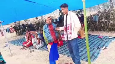 ओडगी: गंगोत्री में उग्र हुआ धरना, सेतु निर्माण शुरू न होने पर प्रदेशव्यापी आंदोलन की दी चेतावनी