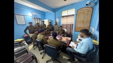 नबीनगर: NTPC खैरा थाना में लंबित कांडों की समीक्षा, त्वरित निष्पादन के लिए दिए गए निर्देश