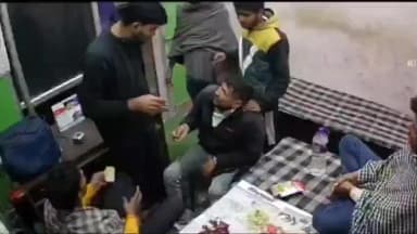 नांगल चौधरी: पुरानी रंजिश में युवक पर जानलेवा हमला, CCTV में कैद हुई वारदात