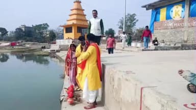 घाघरा: घाघरा छठ मोहल्ला में बजरंग बलि मंदिर की 19वीं वर्षगांठ धूमधाम से आयोजित हुई