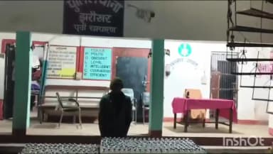 घोड़ासहन: झरौखर पुलिस ने नेपाली शराब के साथ एक तस्कर को किया गिरफ्तार