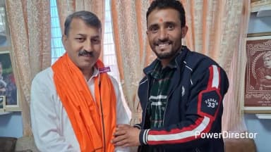 ओखलकांडा: किसान मोर्चा मंडल अध्यक्ष का दायित्व मिलने के बाद भुवन भट्ट ने जिला अध्यक्ष भाजपा प्रताप बिष्ट से की मुलाकात