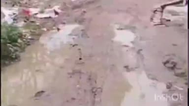 मोहम्मदी: शाहपुर में स्वच्छ भारत मिशन अभियान की खुली पोल